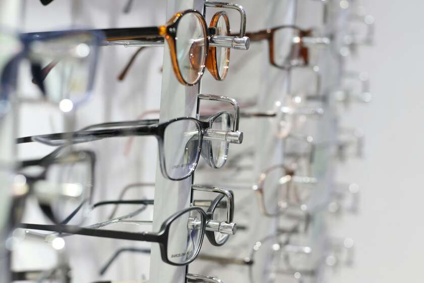 Des lunettes de vue