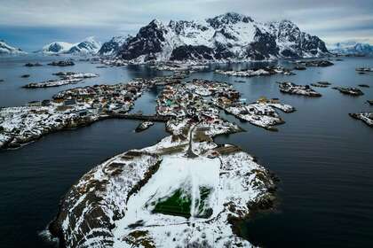 Un paysage des îles Lofoten