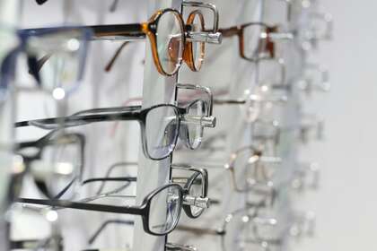 Des lunettes de vue